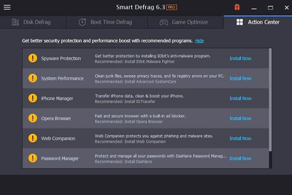 IObit Smart Defrag Pro Serial Key 