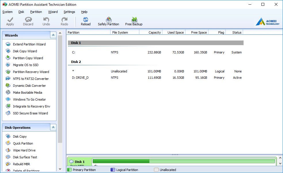aomei partition assistant pro crack free download